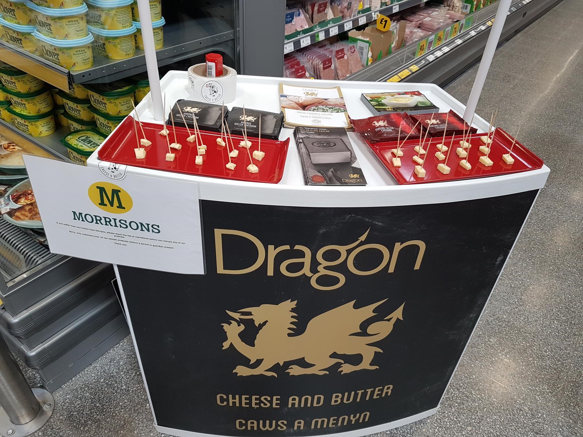 April Dragon Cheese Sampling
